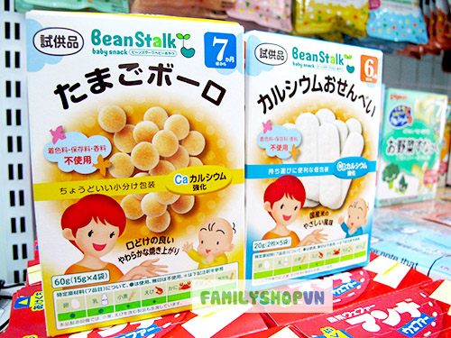 bánh ăn dặm beanstalk cho bé