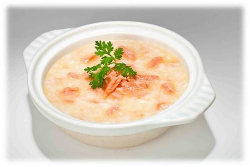 cháo cua tuyết