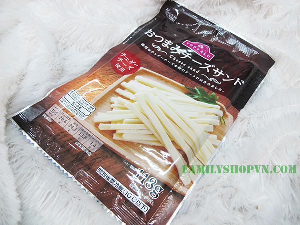 pho mai sợi topvalu nhật bản