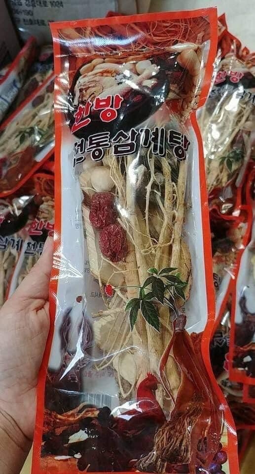 Gói gia vị gà hầm sâm Hàn Quốc