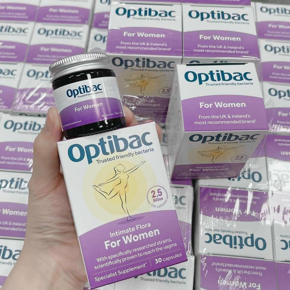 Men Vi Sinh Optibac Tím 30 viên