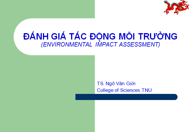 Những bất cập trong đánh giá tác động môi trường tại Việt Nam