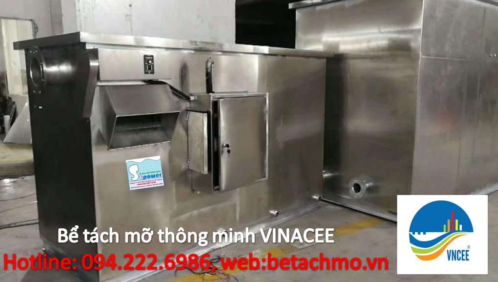 Lắp thử nghiệm thành công thiết bị tách dầu mỡ trong nước thải