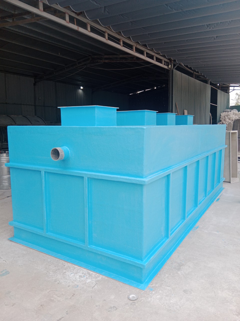 Bật mí bể tách mỡ thu mỡ định kỳ Aco Green số #1 Việt Nam sử dụng cho dự án
