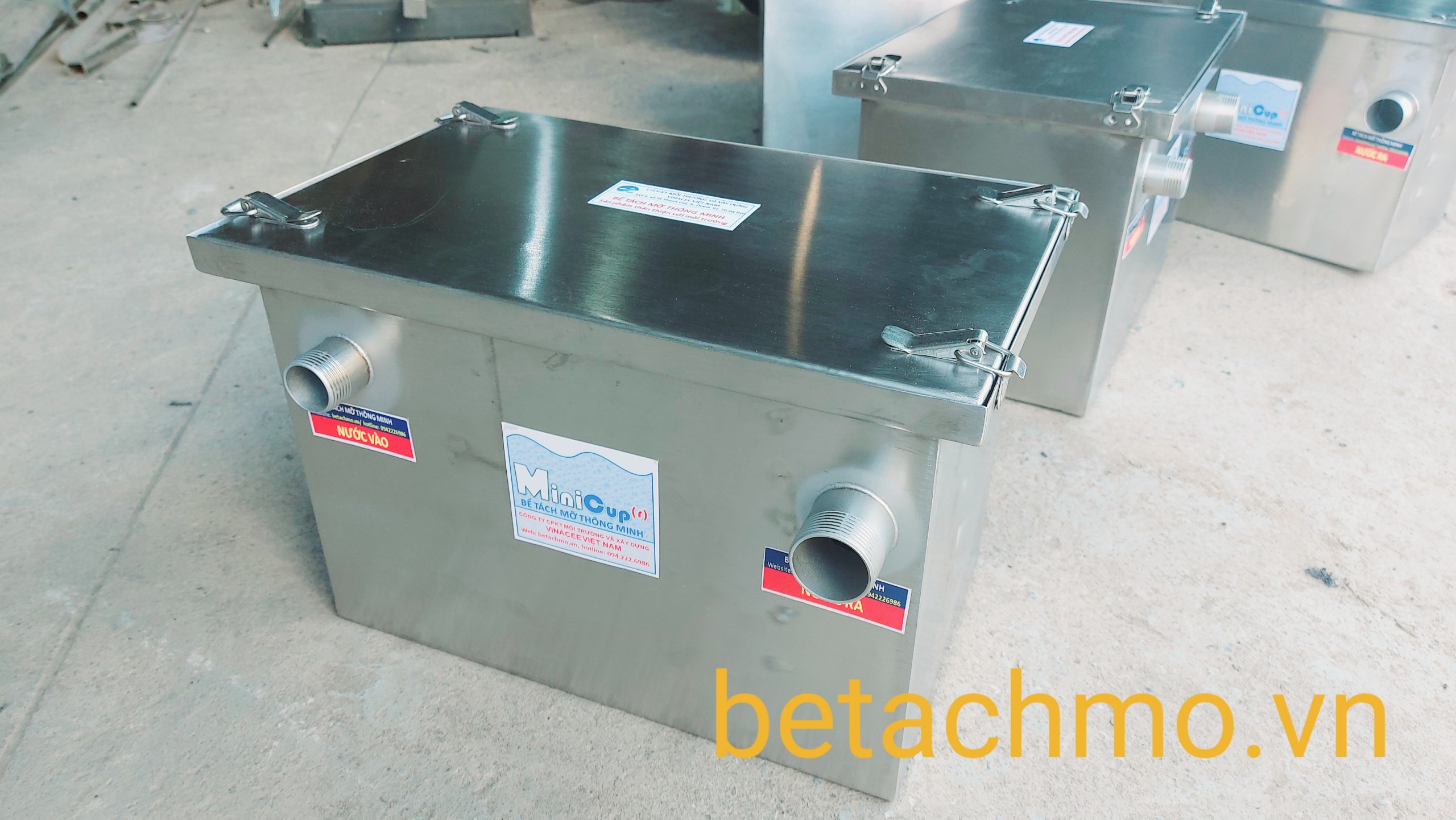Giới thiệu bể tách mỡ 3 ngăn hiệu quả đang được tìm kiếm nhiều nhất
