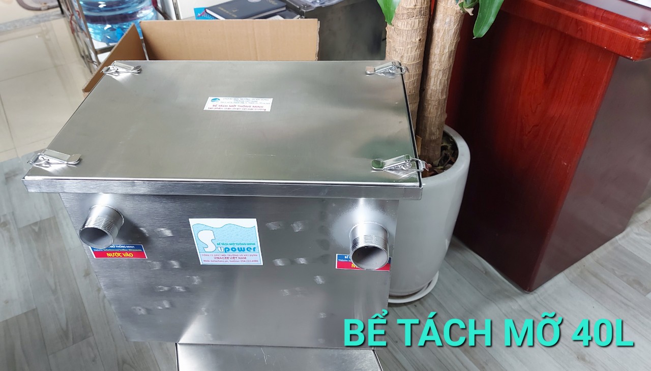 Kinh nghiệm lắp đặt bể tách mỡ inox 3 ngăn cho các quán ăn tại Hải Phòng và Hà Nội