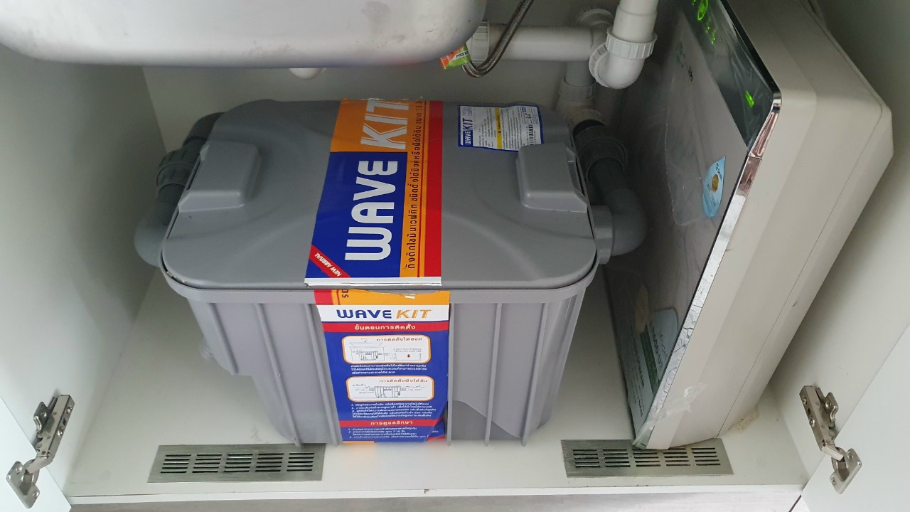 Video hương dẫn lắp đặt thùng lọc mỡ thông minh Wave kits nhập khẩu Thái Lan