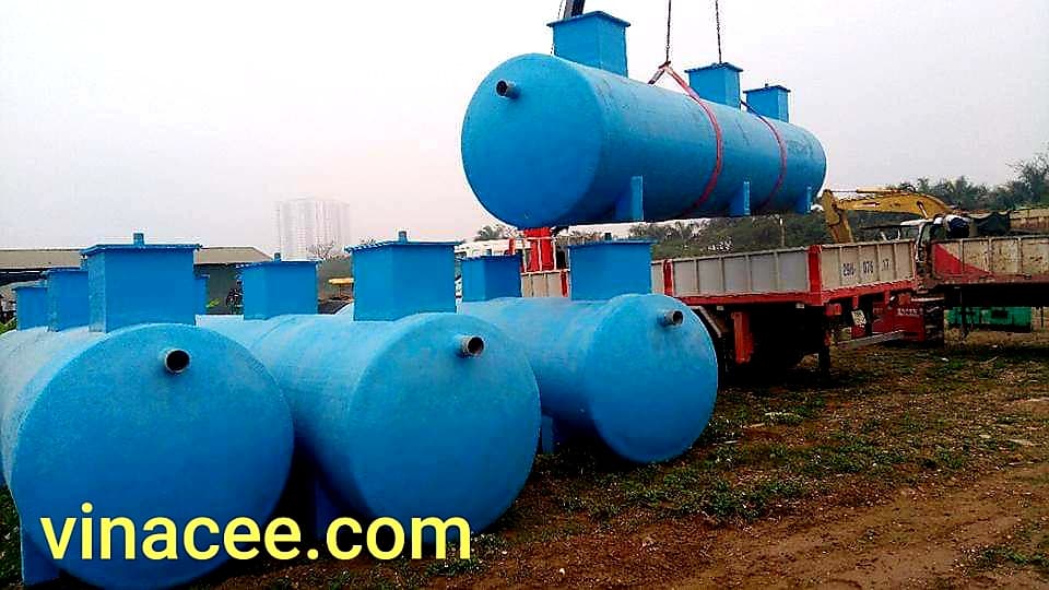 Cho thuê hệ thống - bể xử lý nước thải chế tạo sẵn bằng Composite (giá xưởng)
