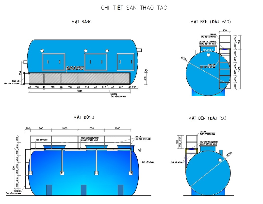 VINACEE Việt Nam cung cấp hệ thống thiết bị xử lý nước thải hợp khối chế tạo sẵn hiệu quả cho dự án
