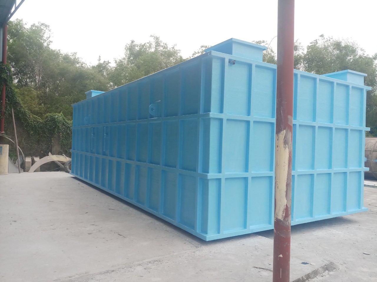 Ứng dụng của Bồn hợp khối Compostie trong xử lý nước thải
