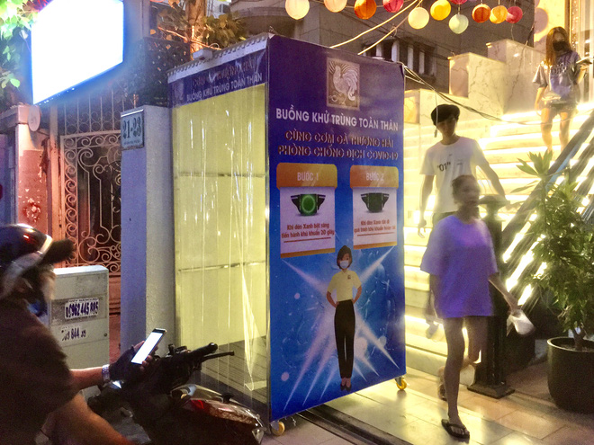 Chưa chứng minh được buồng khử khuẩn toàn thân di động có an toàn hay không.  PGS.TS Lê Thị Anh Thư