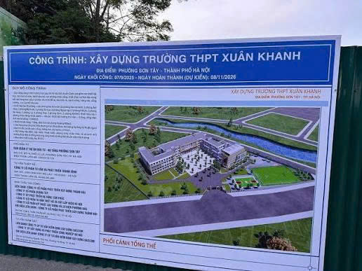 Nghiệm thu - Bàn giao 02 Bể tách mỡ công nghiệp cho Dự án Công trình trường THPT Xuâng Khanh