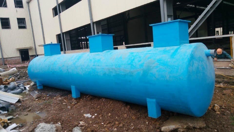 Bể tự hoại cải tiến bastaf cao cấp bằng Composite FRP
