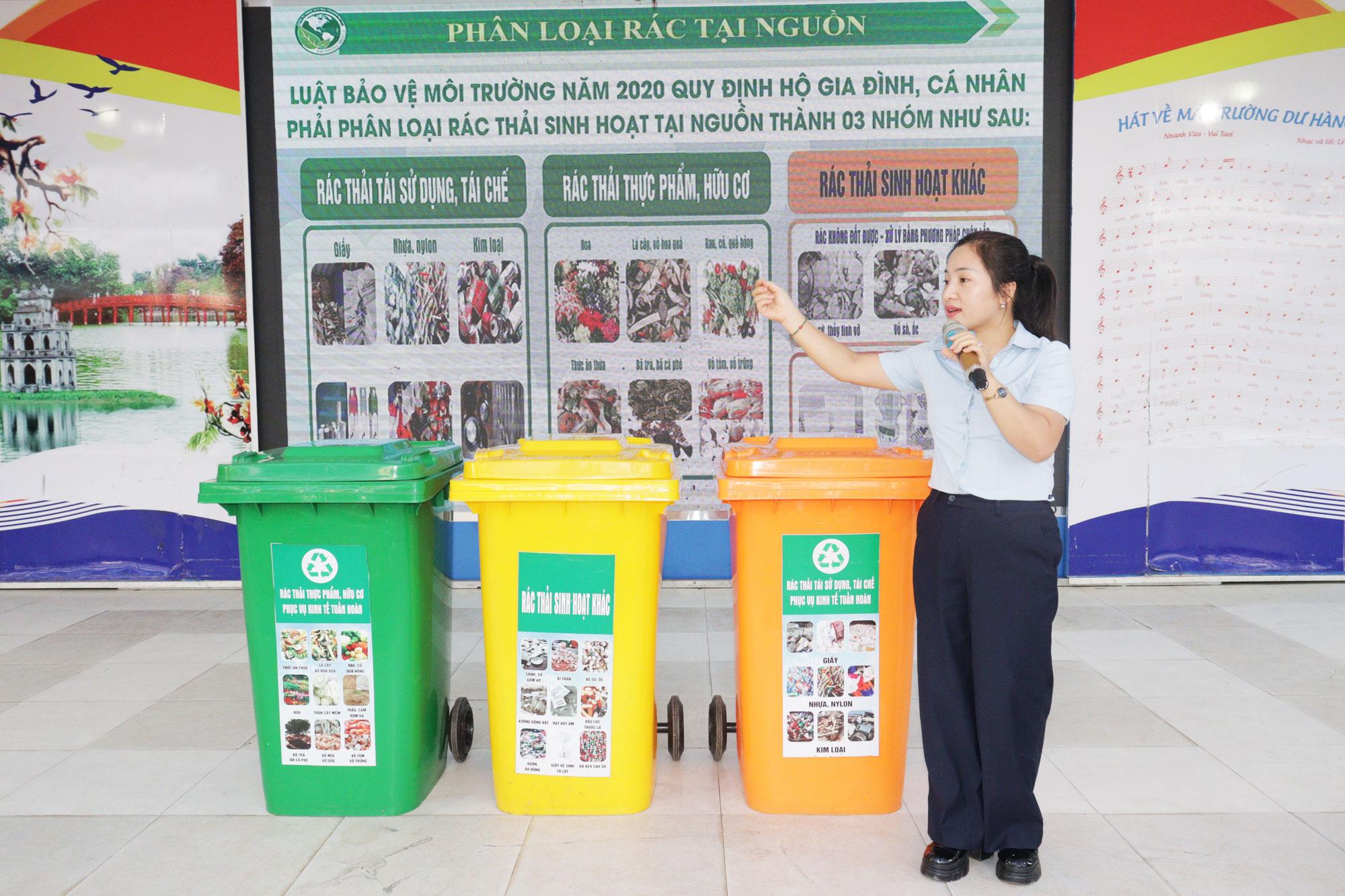 Xây dựng mô hình quản lý chất thải bền vững (Nước thải, chất thải rắn) cho trường học tại Hà Nội