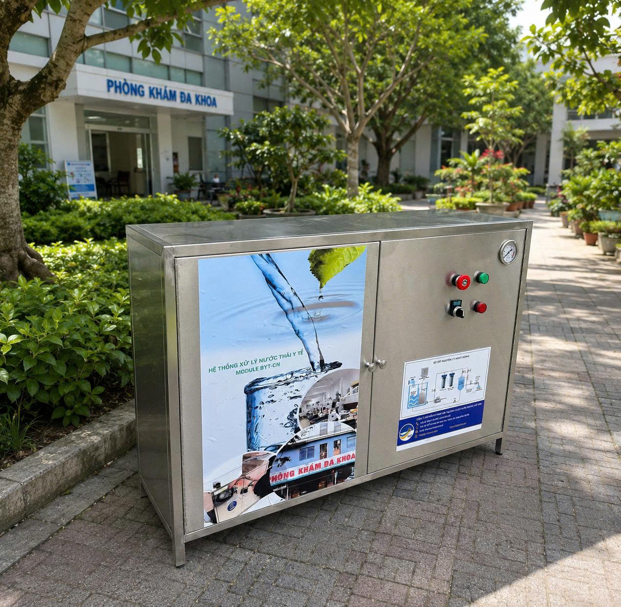 Thiết Bị Xử Lý Nước Thải Y Tế Phòng Khám 500L, 1000L,2000L/ngđ – Giải Pháp Xử Lý Đạt Chuẩn Môi Trường Năm 2026