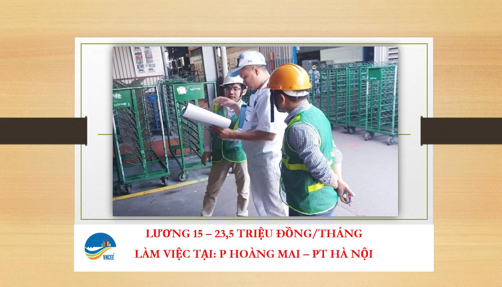 Thông báo tuyển dụng Kỹ sư môi trường