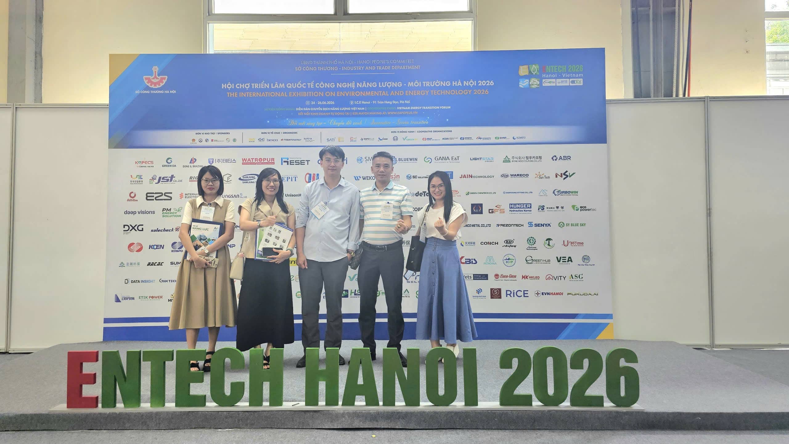 VINACEE Việt Nam tham dự ENTECH Hà Nội 2026, kết nối hợp tác với các Công ty Quốc tế
