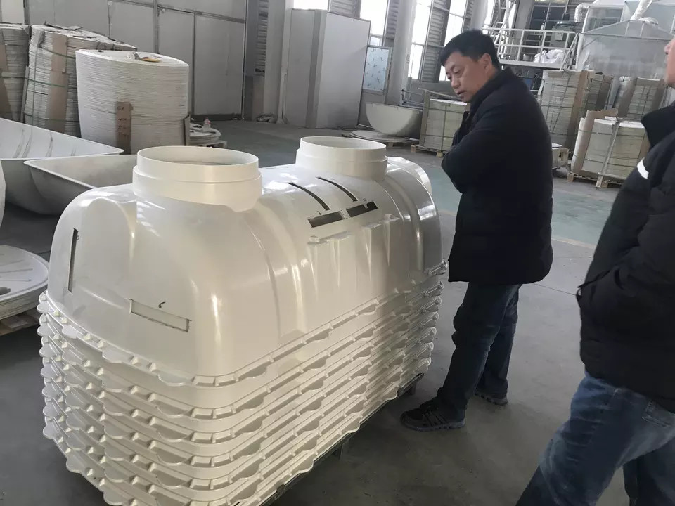 Bể tự hoại cải tiến kiểu nhỏ Module chế tạo sản - Mini BIO Septic tank FRP