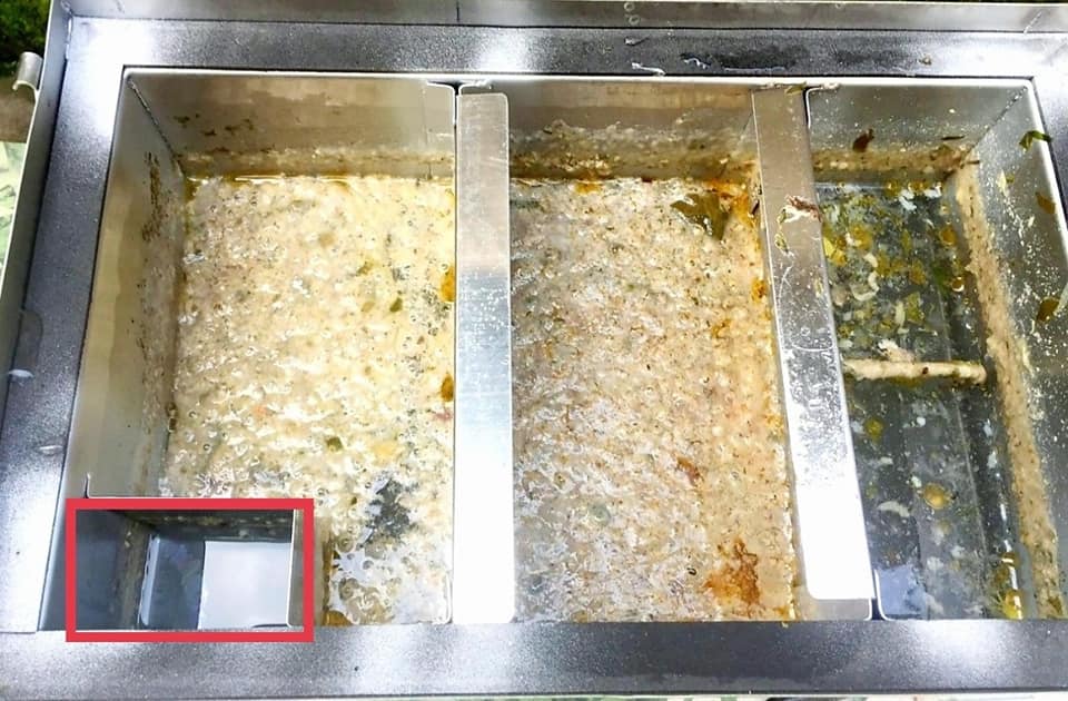 Bể tách mỡ 25 lít lọc mỡ hiệu quả cao