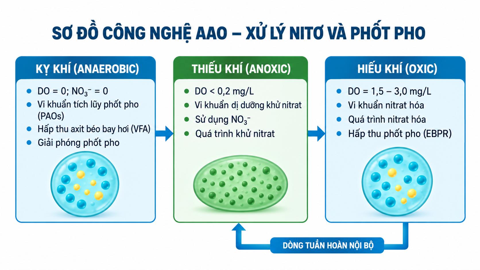 Sơ đồ công nghệ AAO truyền thống
