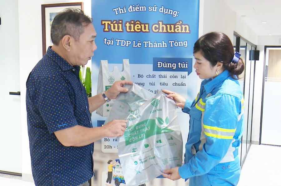 Túi tiêu chuẩn phân loại rác 2026