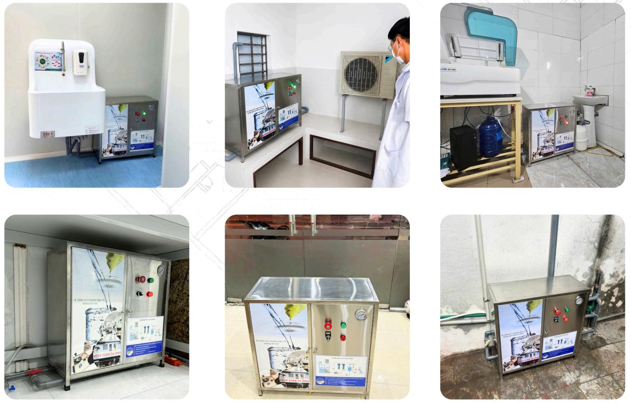 Thiết bị xử lý nước thải phòng khám y tế