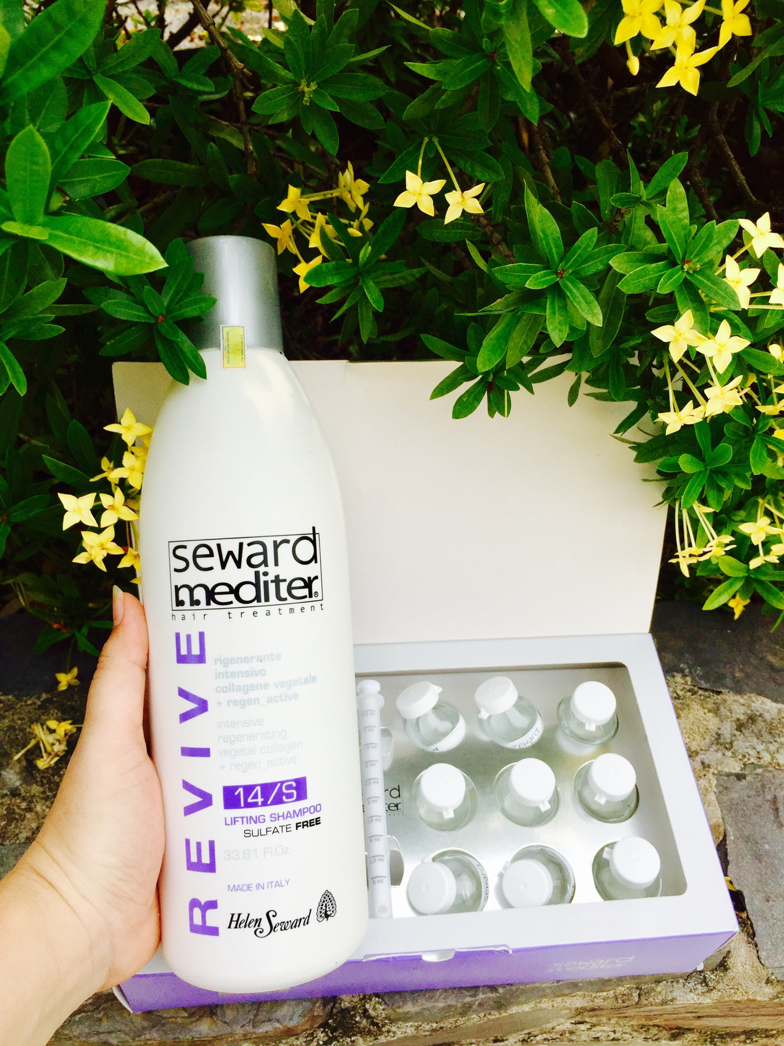 Bộ hồi sinh tóc Collagen Helen Seward