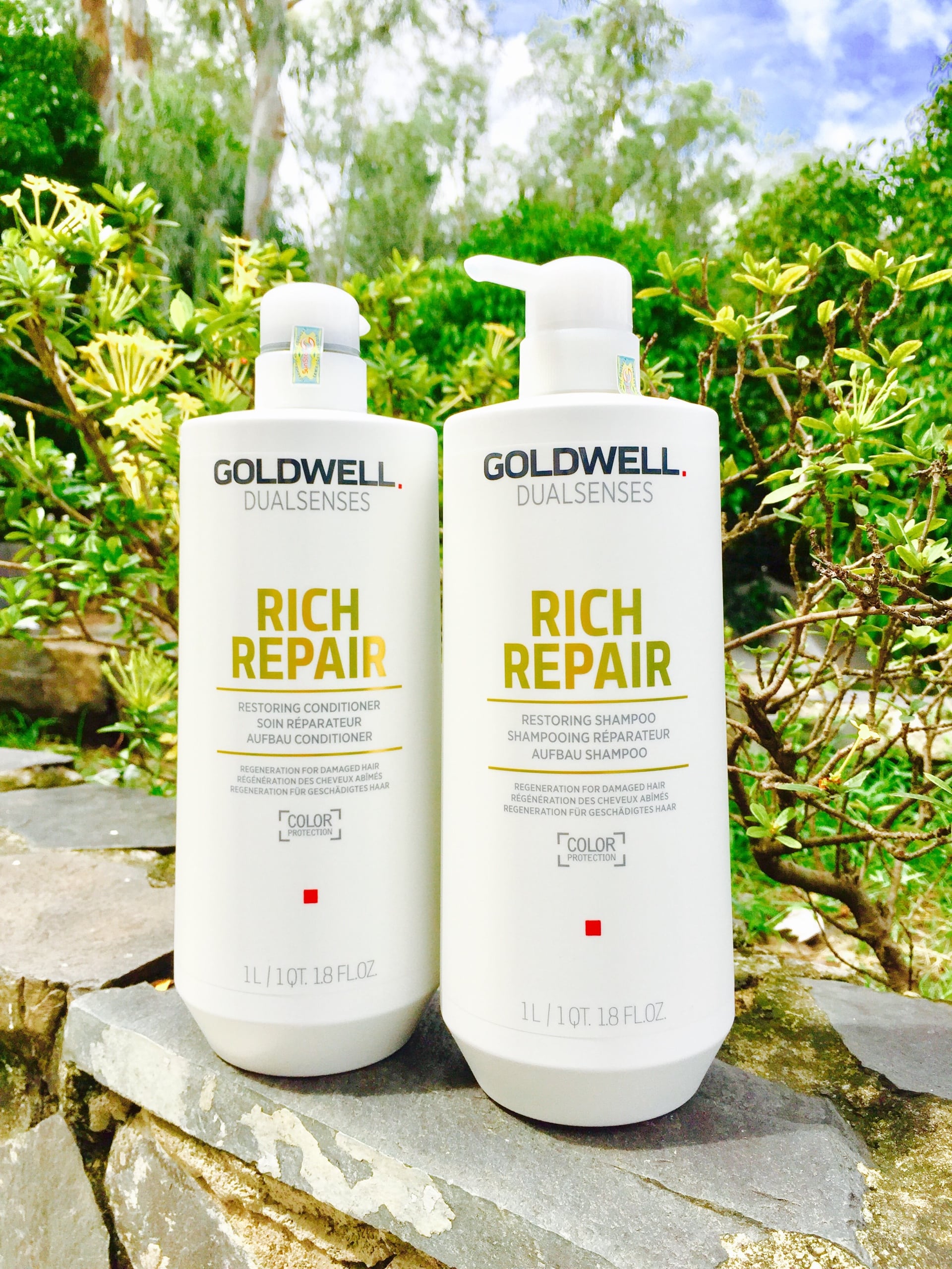 Cặp gội xả Goldwell Rich Repair 1000ml