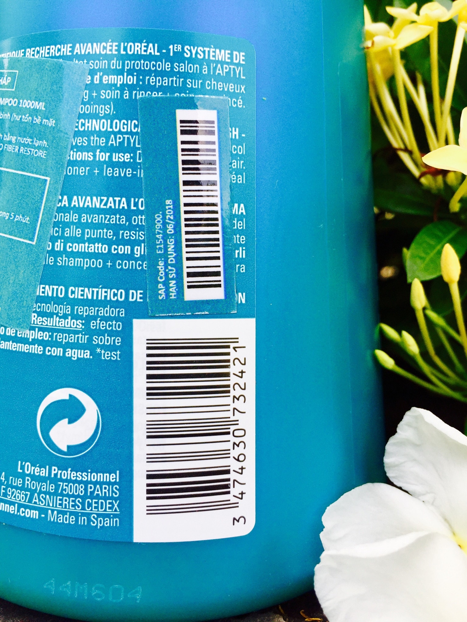 Dầu gội Loreal Pro Fiber Restore