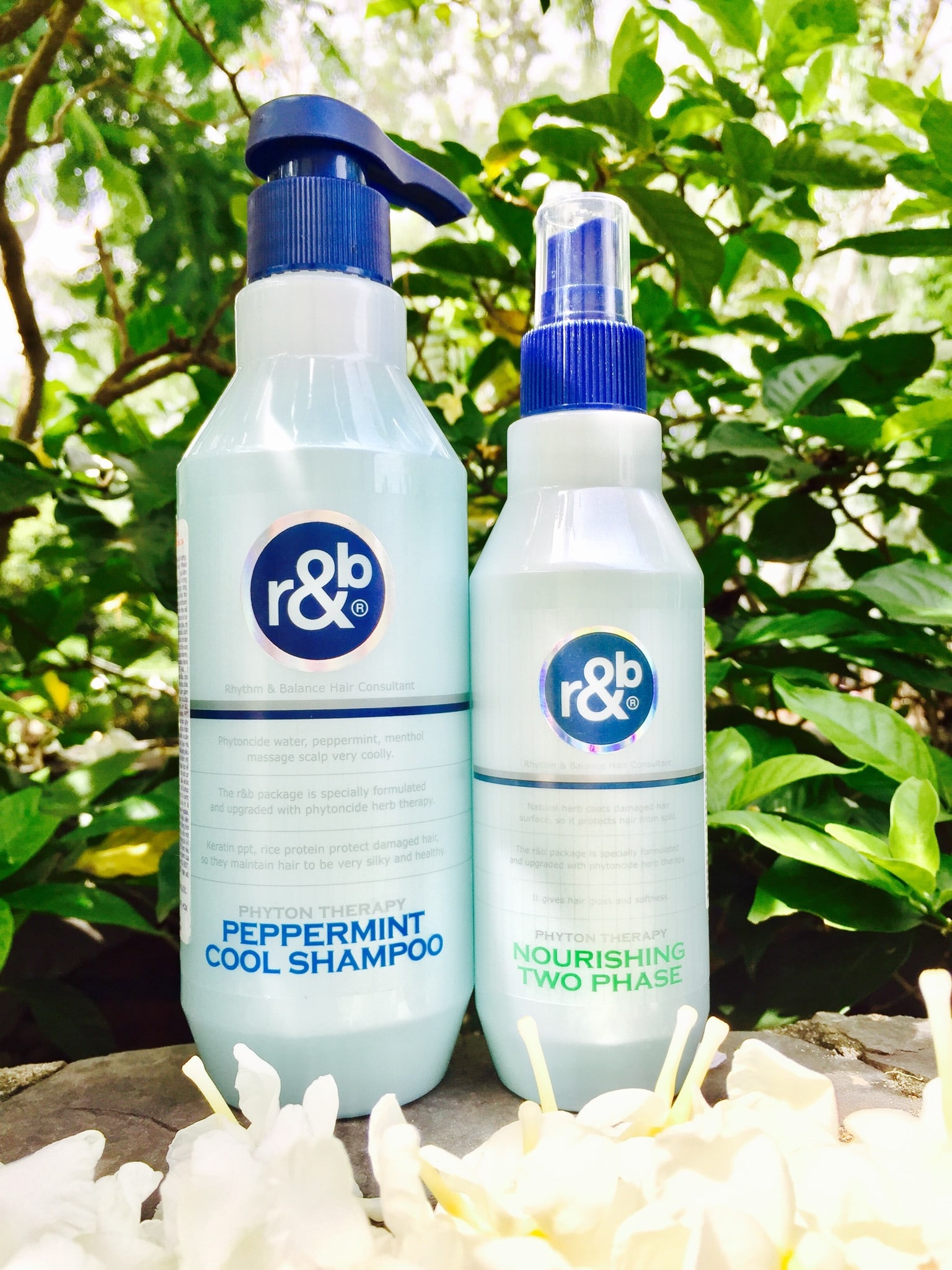 Gội xịt dưỡng R&B Peppermint cool trị gàu 450ml