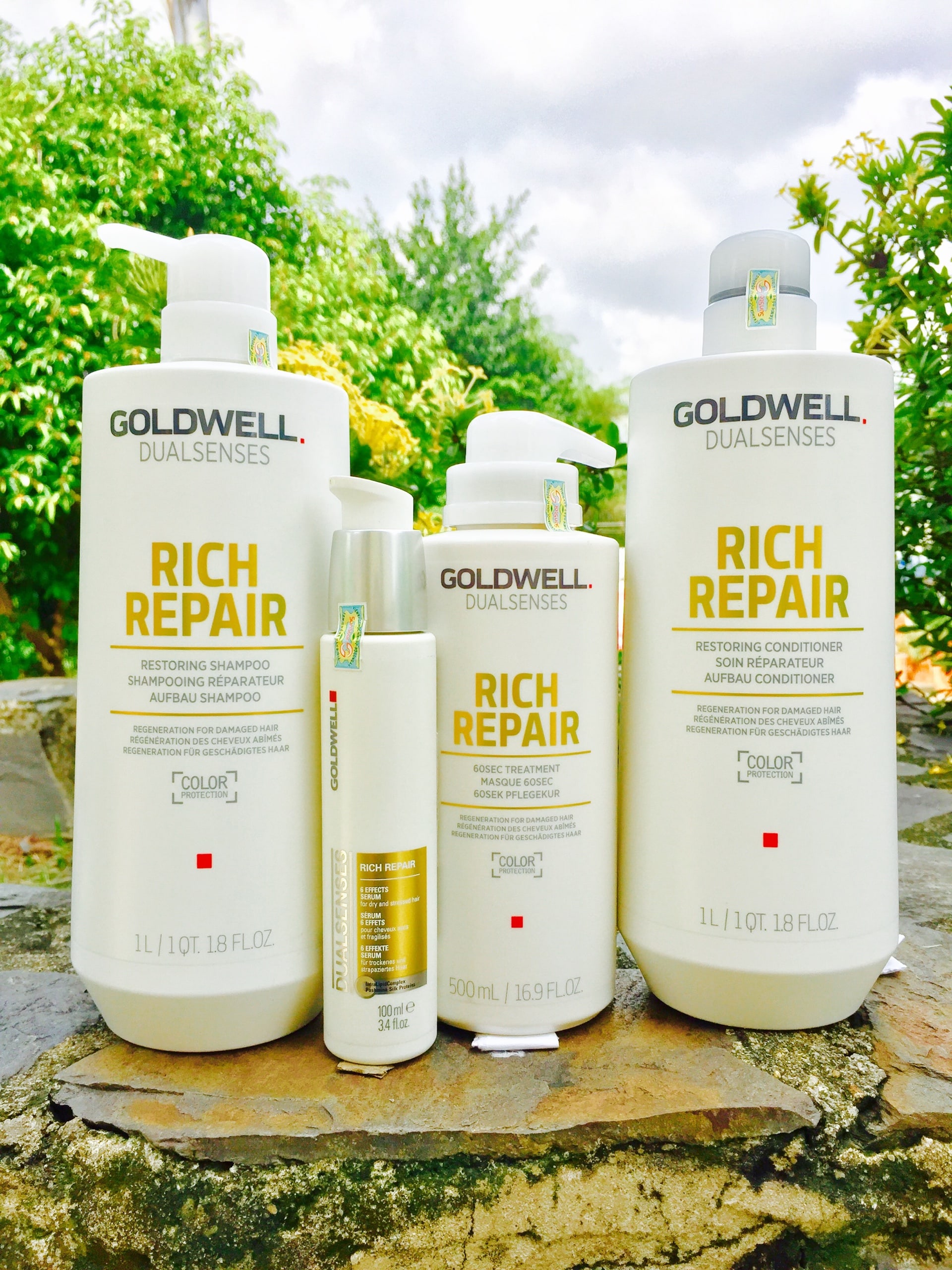 Bộ dưỡng tóc Goldwell Rich Repair 1000ml