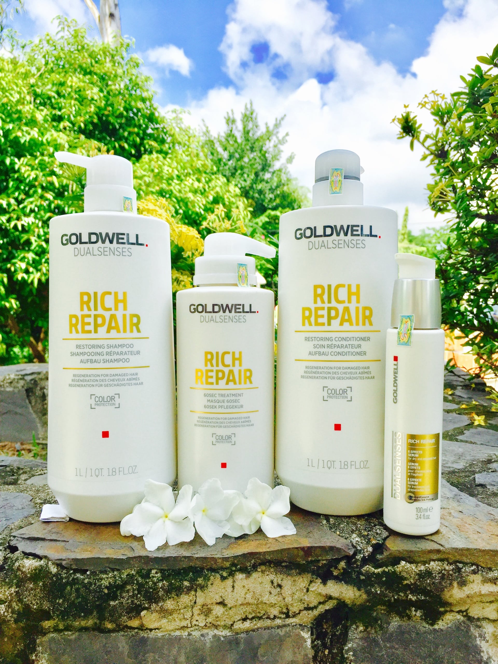 Bộ dưỡng tóc Goldwell Rich Repair 1000ml