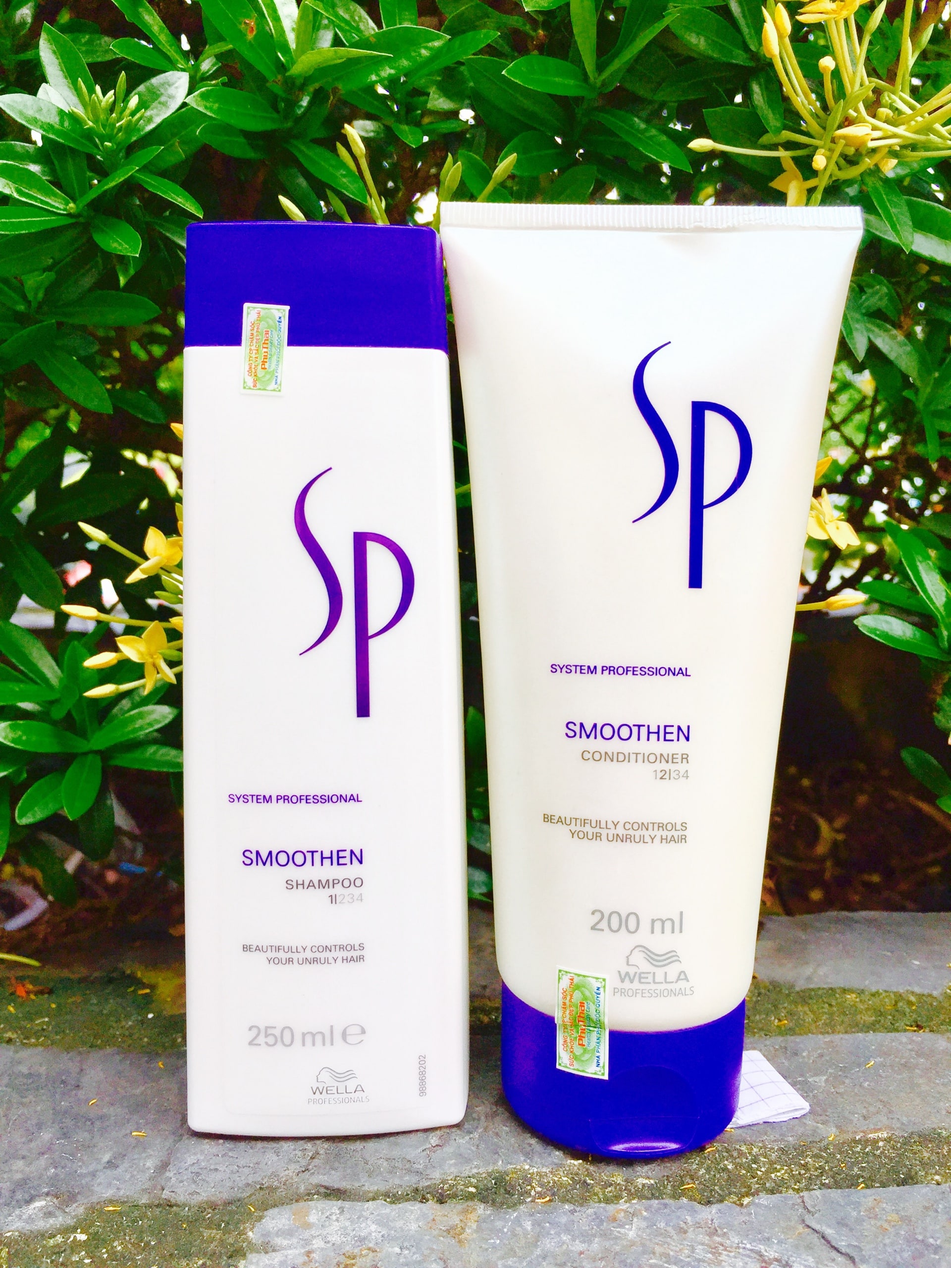 Gội xả Wella Sp Smoothen 250ml