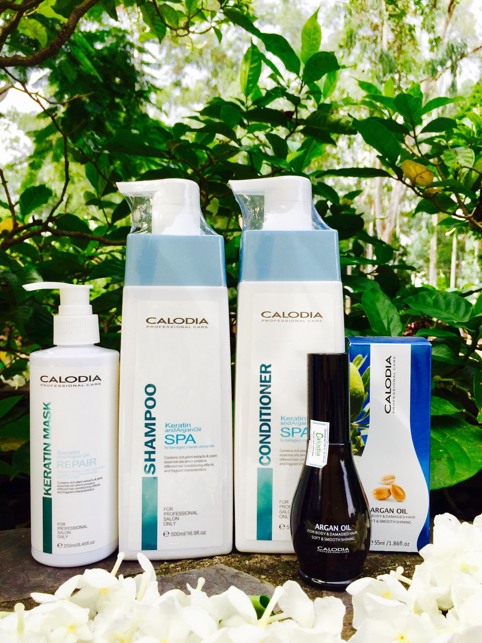 Phục hồi tóc hư nặng Calodia Keratin
