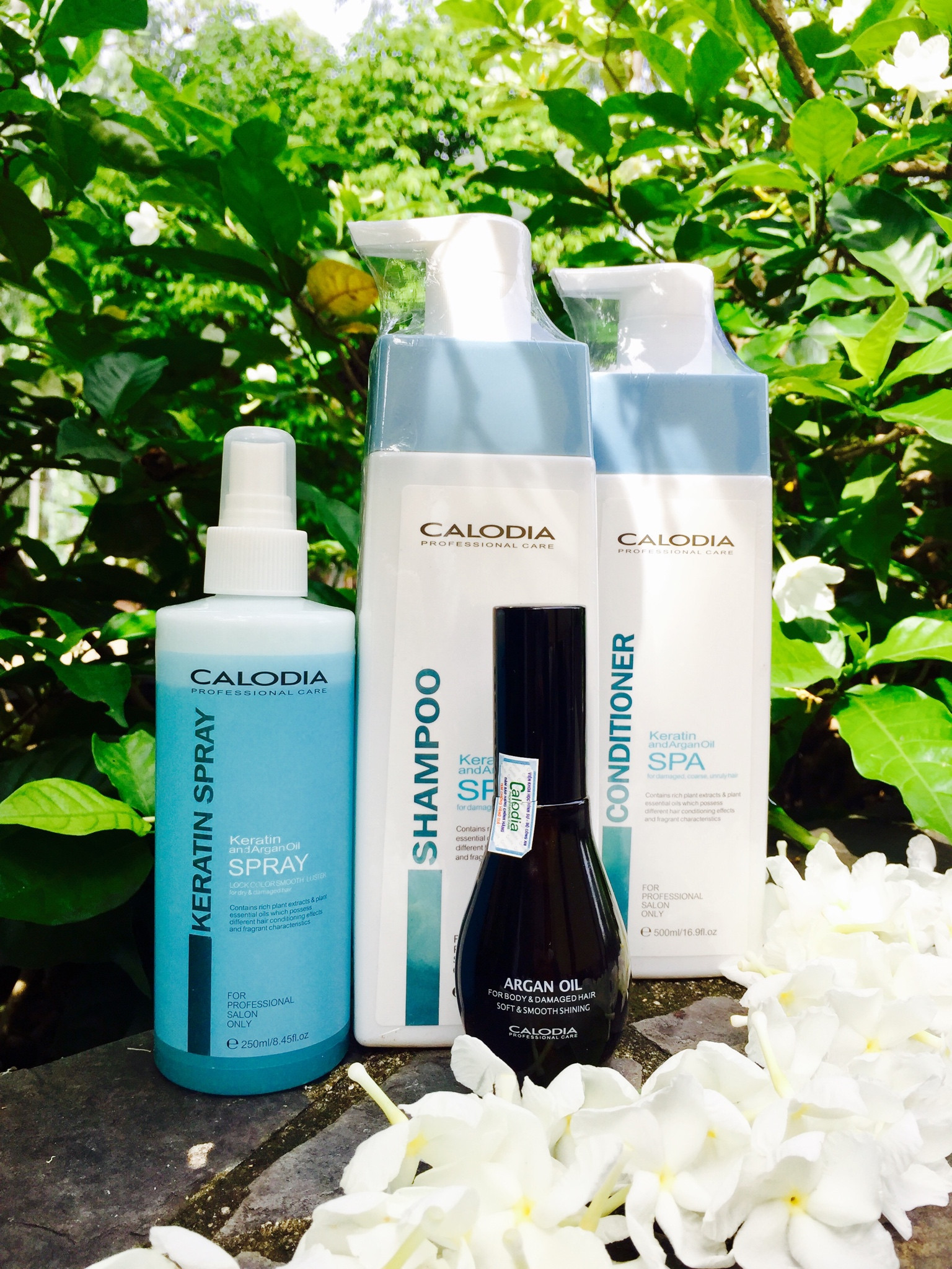 Chăm sóc tóc hư tổn Calodia Keratin
