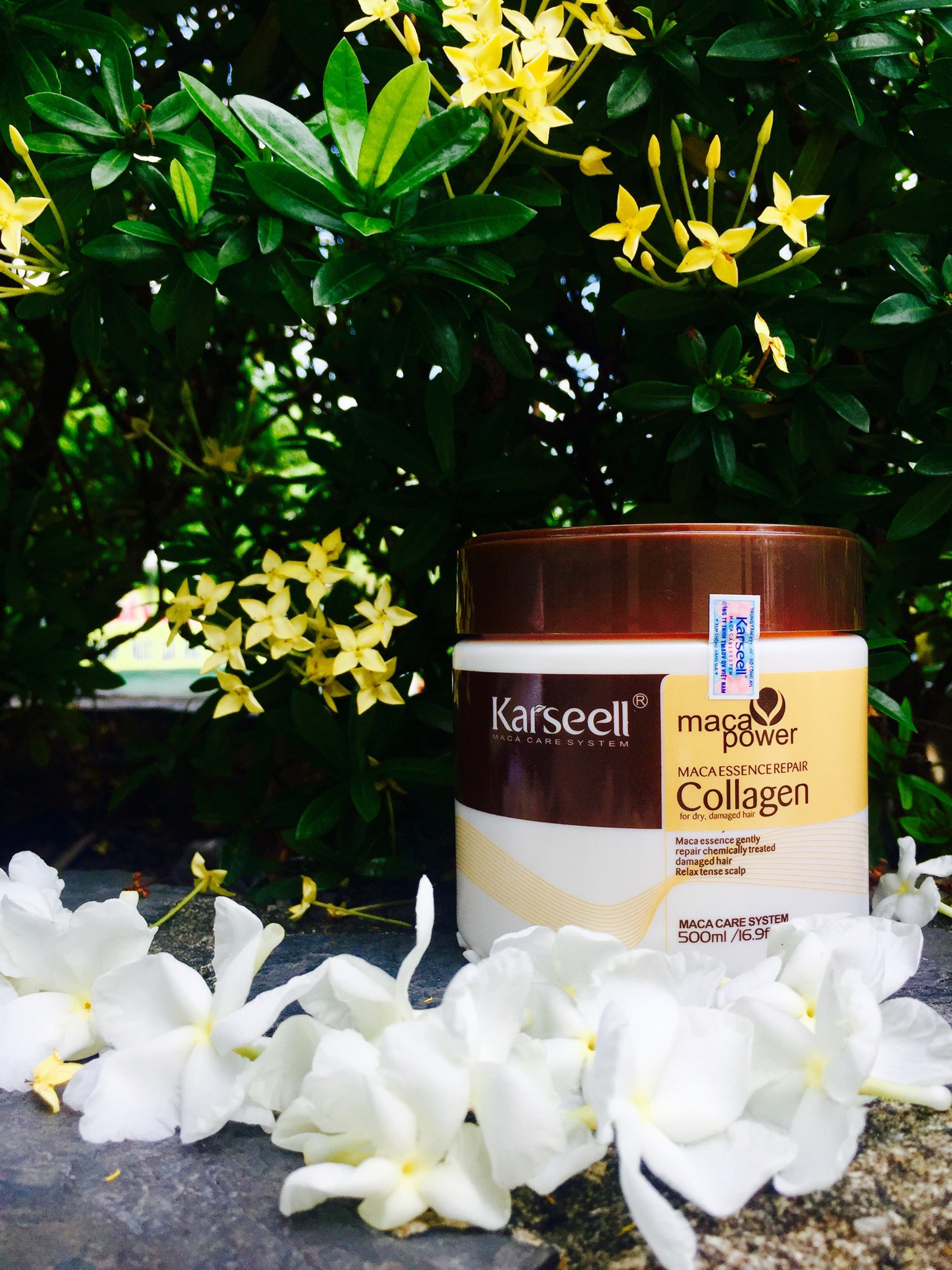 Hấp ủ Collagen Karseell phục hồi tóc 500ml