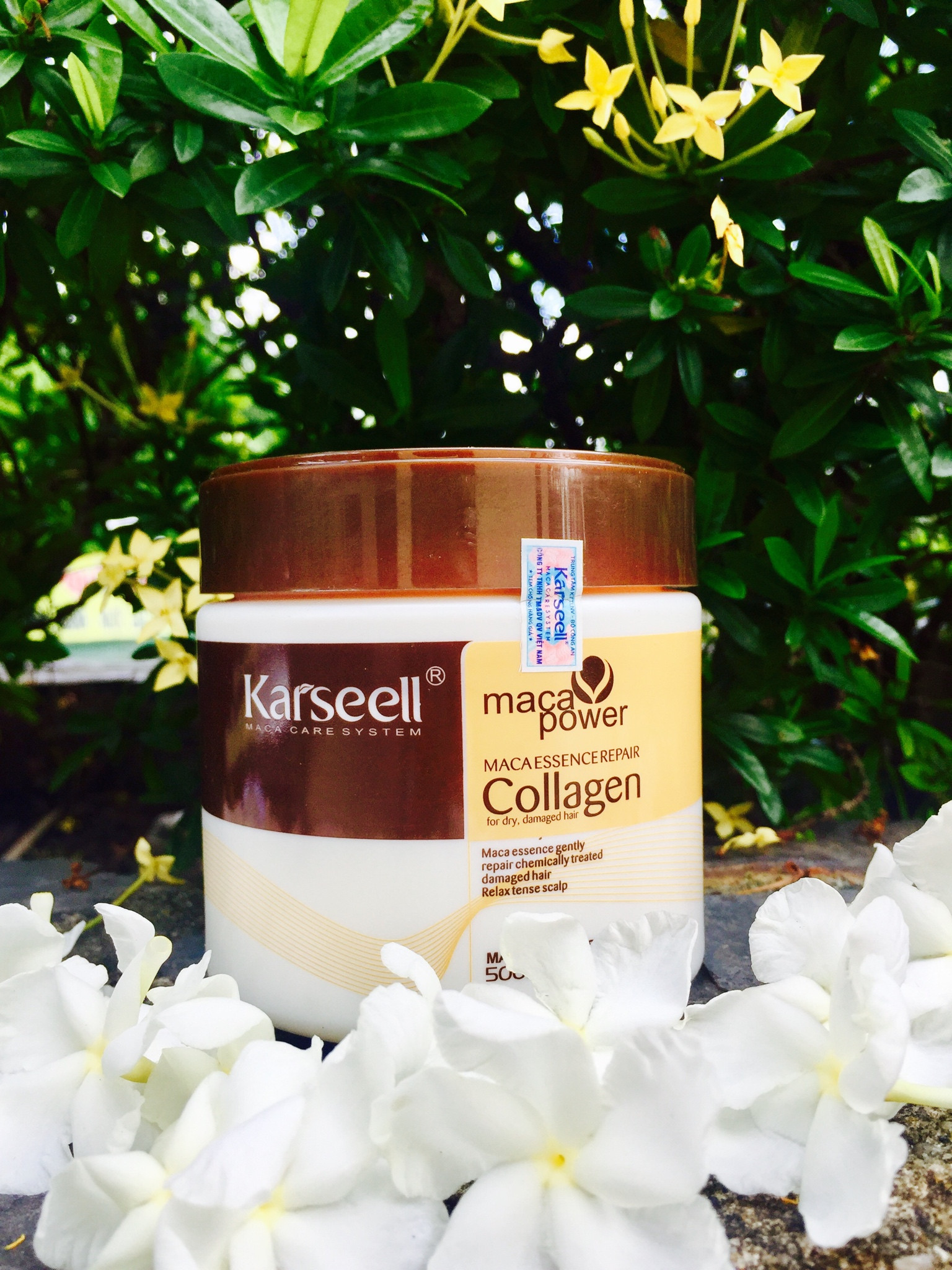 Hấp ủ Collagen Karseell phục hồi tóc 500ml
