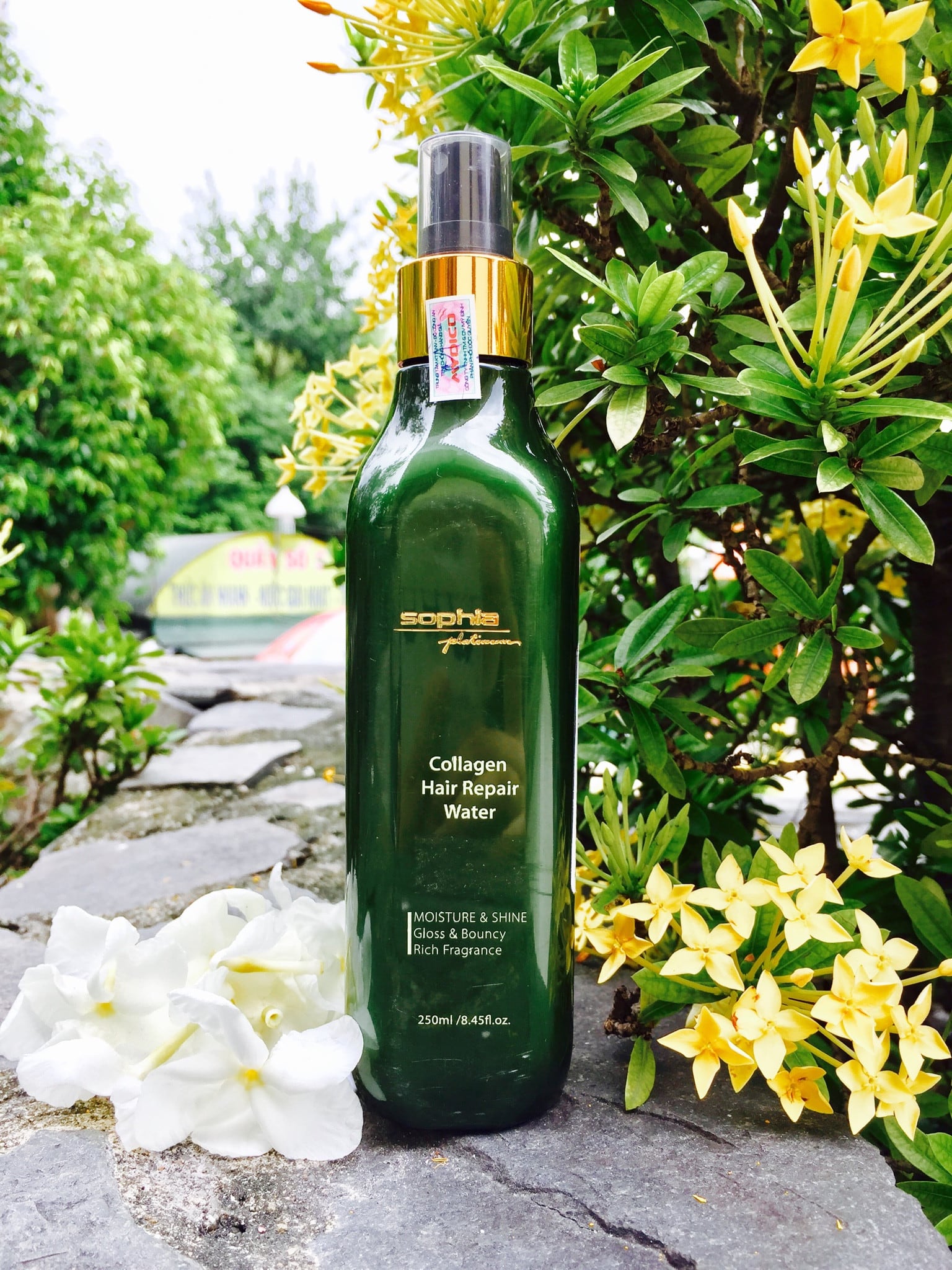 Xịt dưỡng Collagen phục hồi tóc SOPHIA 250ml