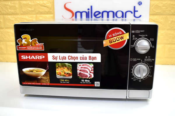 Lo vi song Sharp R-205VN(S) chinh hang