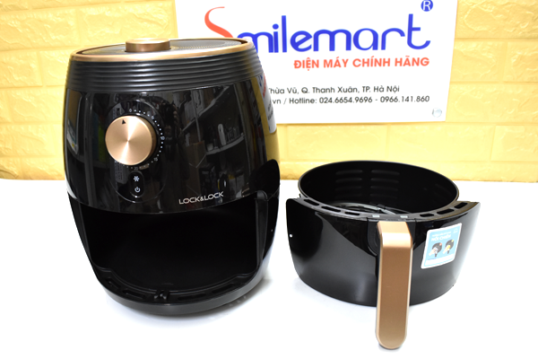 Noi chien khong dau Lock&lock Eco Fryer EJF145 gia tot