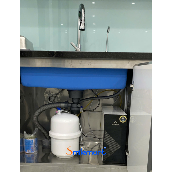 (Miễn phí lắp đặt + Tặng kèm 3 lõi lọc thô) Máy lọc nước RO Hòa Phát để gầm HPU488 11 lõi - Bảo hành 36 tháng