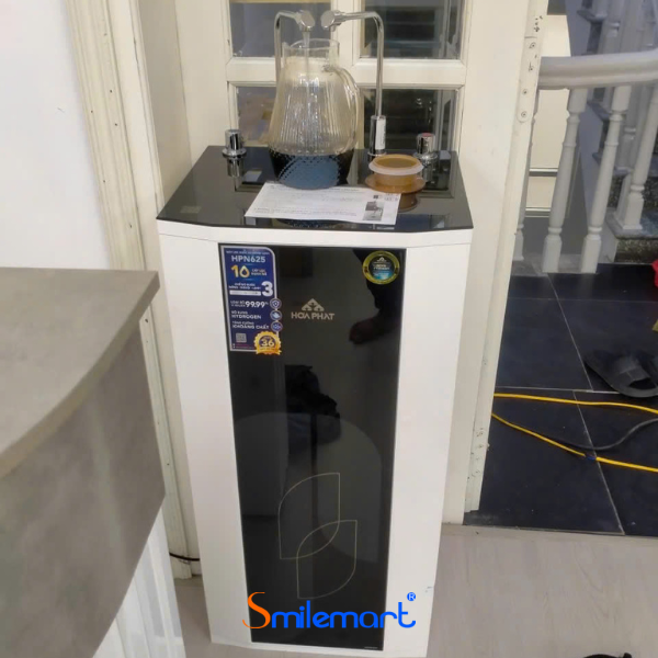 (Miễn phí lắp đặt) Máy lọc nước RO nóng lạnh Hòa Phát HPN625 10 lõi lọc, chíp điện tử