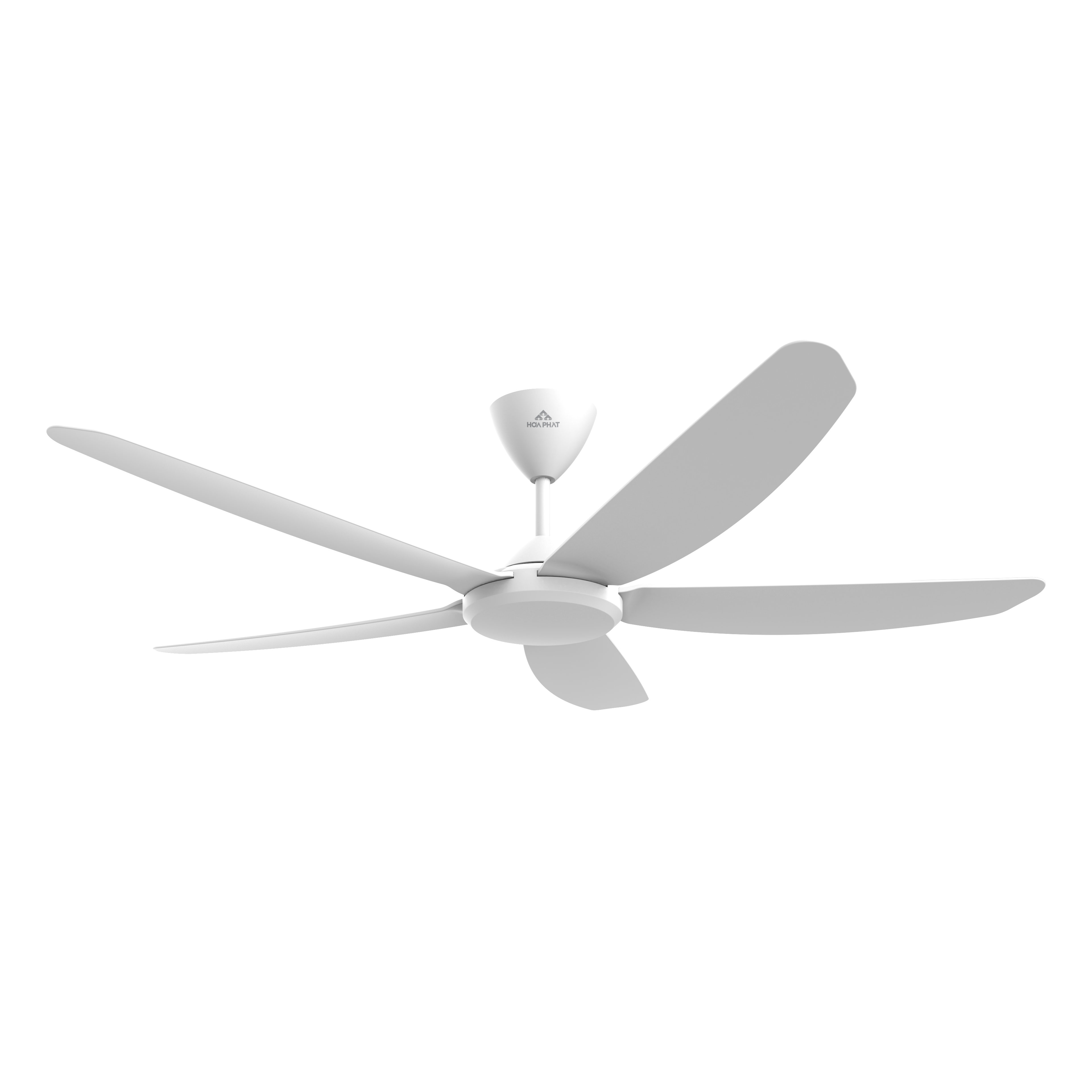 Quạt trần Hòa Phát HQC14201DR màu trắng, động cơ đồng, điều khiển từ xa, bảo hành 14 tháng