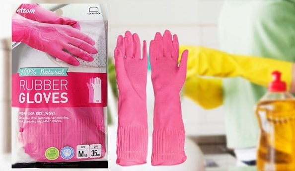 Găng tay cao su tự nhiên lock&lock ETM802P