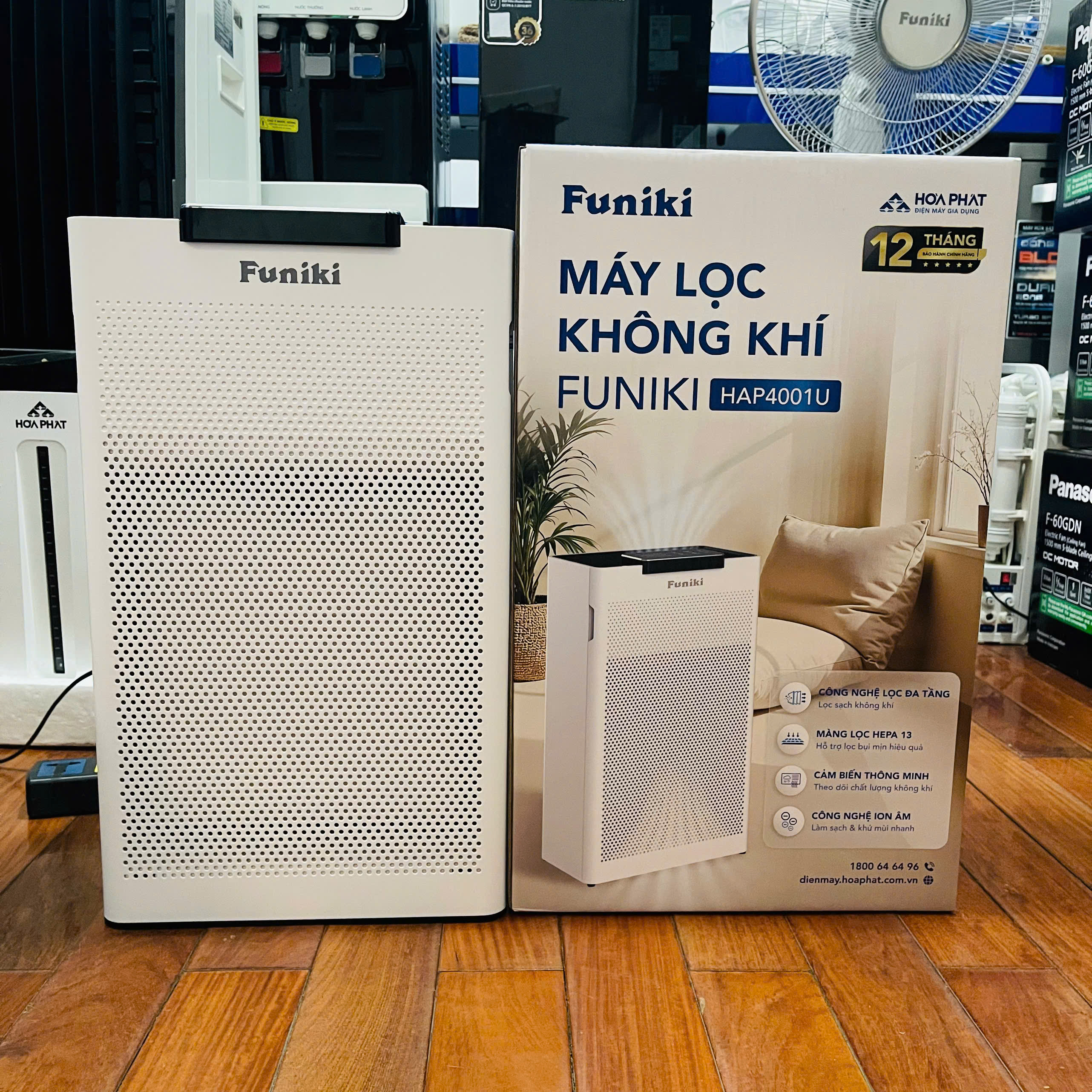 Máy lọc không khí Funiki HAP4001U diện tích lọc 40 m2 , bảo hành 24 tháng