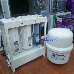 (Miễn phí lắp đặt + Tặng combo 3 lõi lọc thô ) Máy lọc nước RO để gầm Hòa Phát HPU456 / HPU416 10 lõi - bảo hành 36 tháng