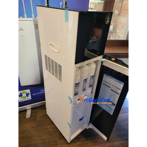 ( Miễn phí lắp đặt + tặng lõi thô) Máy lọc nước RO nóng nguội lạnh Hòa Phát HPN692 siêu mỏng, 10 lõi lọc - Bảo hành 36 tháng