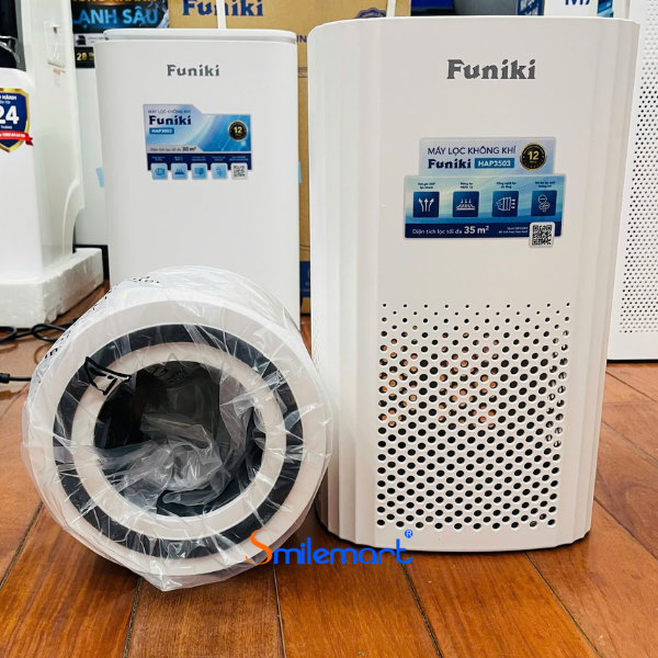 Máy lọc không khí Funiki HAP3503 diện tích lọc 35 m2, 3 chế độ quạt, bảo hành 24 tháng