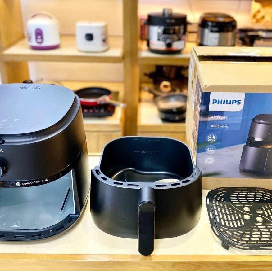 Nồi chiên không dầu Philips NA130/00 6.2 lít - Bảo hành 2 năm
