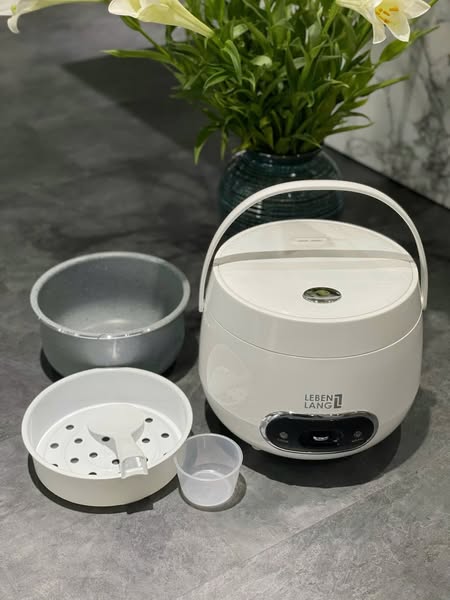 Nồi cơm điện Lebenlang LBL0589 1,2 lít, công suất 500W - Bảo hành 2 năm